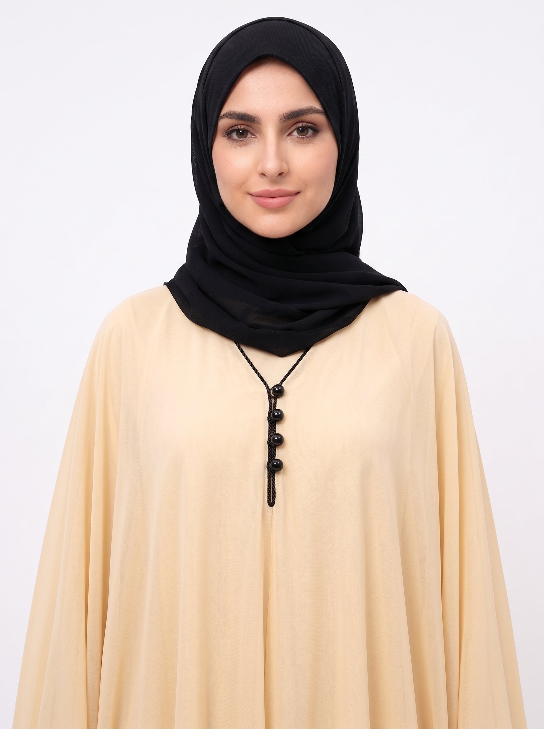 Sandshell Silk Signature Abaya