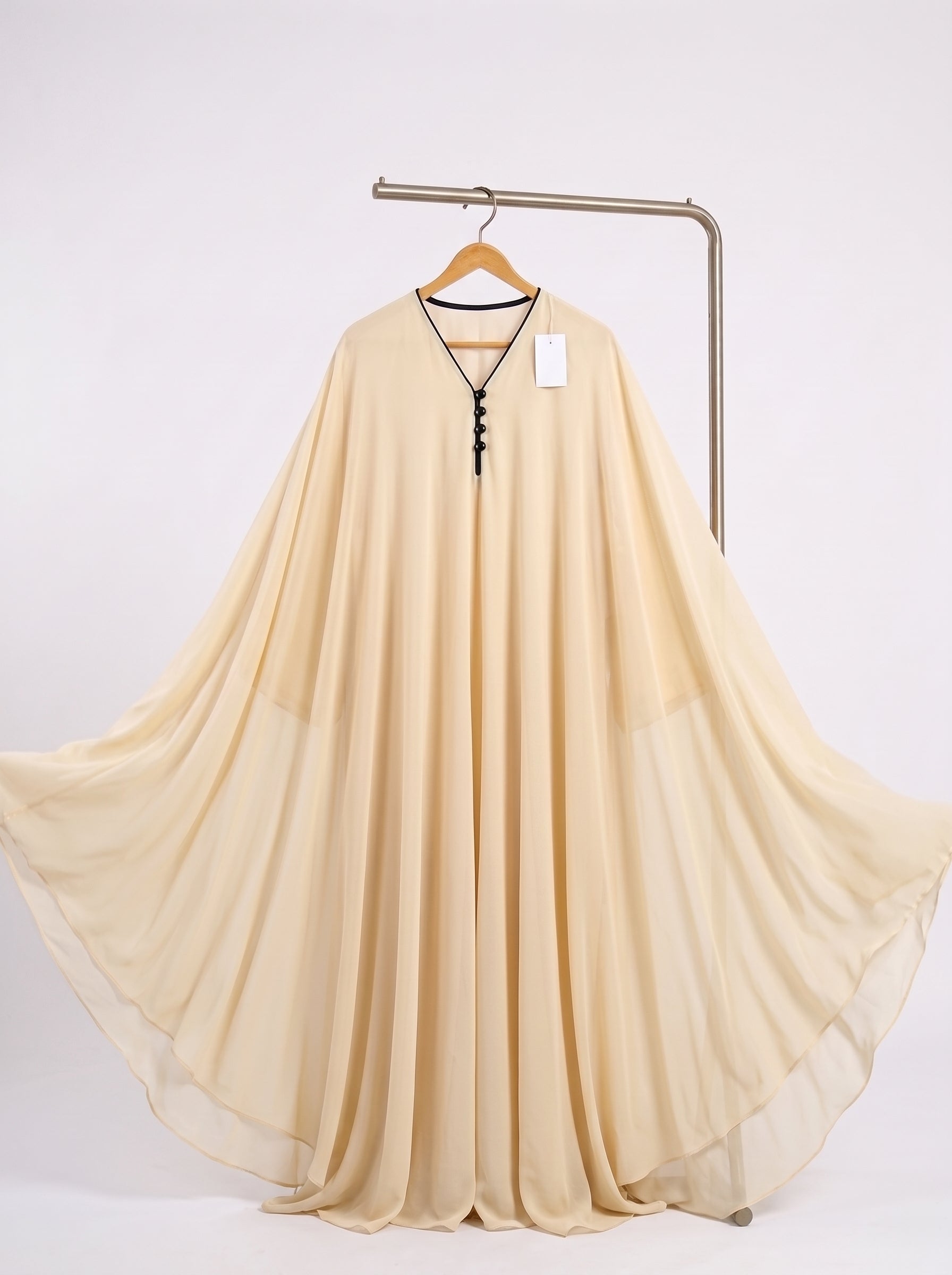 Sandshell Silk Signature Abaya